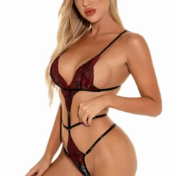 3WISHES Lingerie Skimpy Lace Teddy 8 3WISHES Lingerie Skimpy Lace Teddy