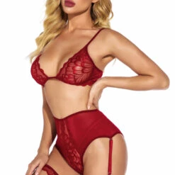 3WISHES Fine Feather Mesh Bra Set Lingerie 15 3WISHES Fine Feather Mesh Bra Set Lingerie