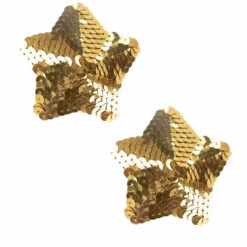 3WISHES Lingerie Sequin Star Pasties