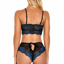 3WISHES Lacy Contrast Bra Set 35 3WISHES Lacy Contrast Bra Set