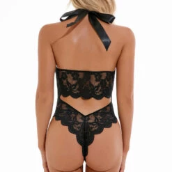 3WISHES Lingerie V-Cut Lacy Teddy 17 3WISHES Lingerie V-Cut Lacy Teddy
