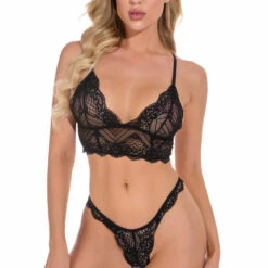 3WISHES Bralette Babe Set