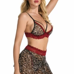 3WISHES Lingerie Wild About You Bra Set