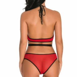 3WISHES Teddy Lingerie Santa Crossing Teddy