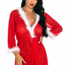 3WISHES Robes Sexy Santa Robe 9 3WISHES Robes Sexy Santa Robe
