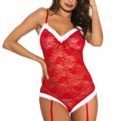 3WISHES Lingerie Naughty List Teddy 9 3WISHES Lingerie Naughty List Teddy