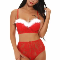 3WISHES Claus' Cutie Bra Set