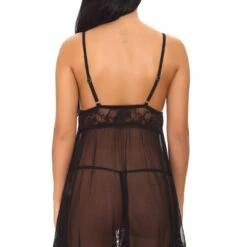 3WISHES Lingerie Ruffled Mesh Babydoll 13 3WISHES Lingerie Ruffled Mesh Babydoll