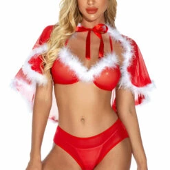 3WISHES Baby It's Cold Bra Set Lingerie