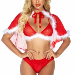 3WISHES Baby It's Cold Bra Set Lingerie