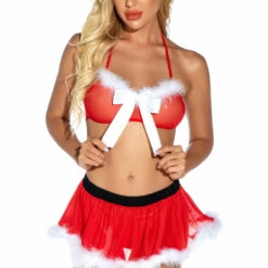 3WISHES Christmas Cutie Bra Set