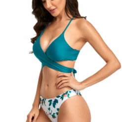 3WISHES Teal Tropics Bikini 11 3WISHES Teal Tropics Bikini